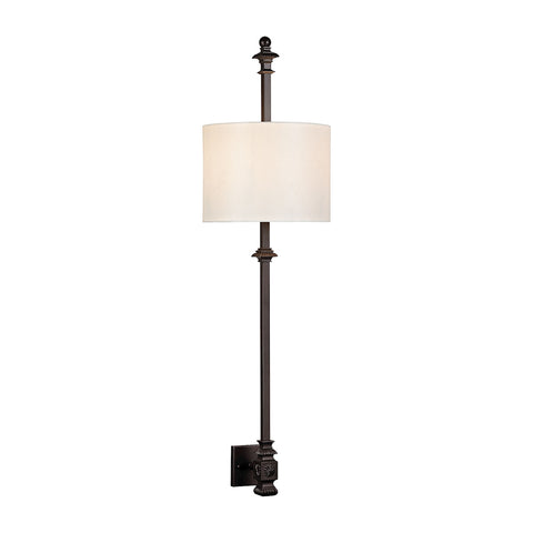 Torch Sconces 2 Light Wall Sconce In Oil Rubbed Bronze