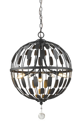Z-Lite Almet 5 Light Pendant 430B18-BRZ
