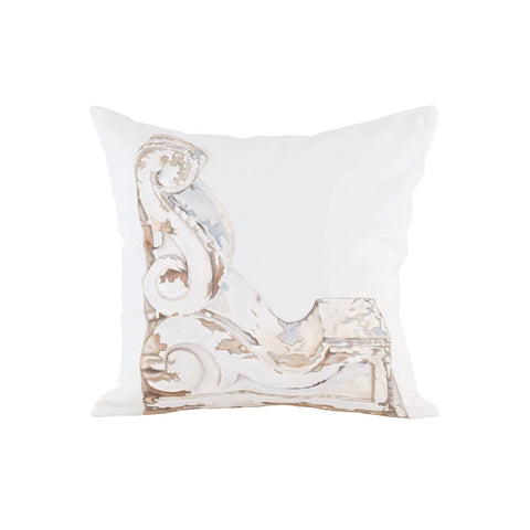 Scrolled Corbel Pillow