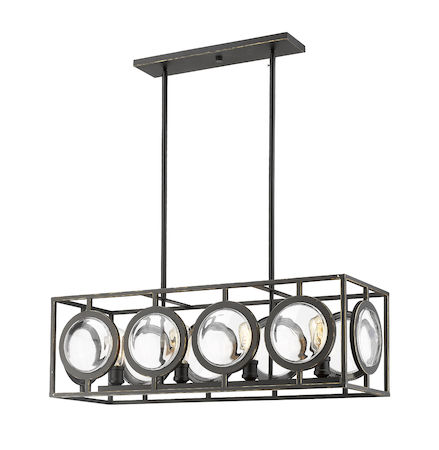 Z-Lite Port 4 Light Pendant 448-34OB