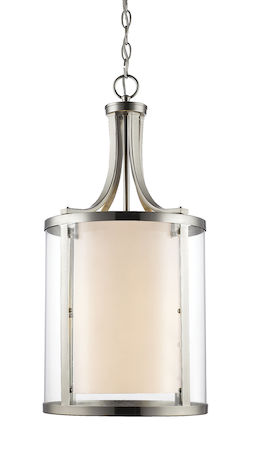 Z-Lite Willow 4 Light Pendant 426-4-BN