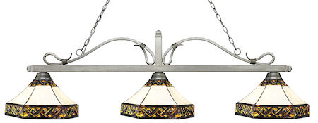 Z-Lite Melrose 3 Light Billiard Light 114-3AS-Z16-30