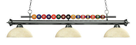 Z-Lite Shark 3 Light Billiard Light 170GM-DGM14