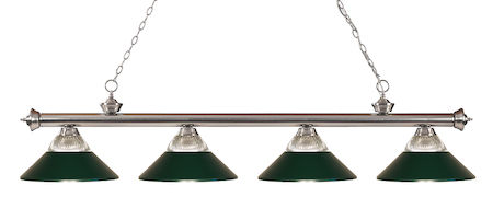 Z-Lite Riviera 4 Light Billiard Light 200-4BN-RDG
