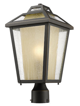 Z-Lite Memphis Outdoor 1 Light Outdoor Post Mount Light 532PHMR-ORB