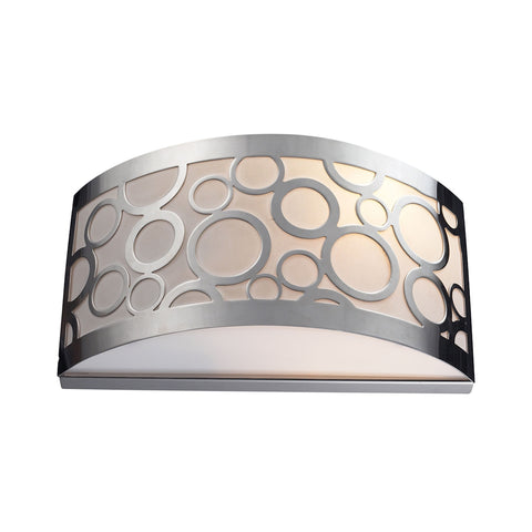 Retrovia 2 Light Wall Sconce In Polished Nickel