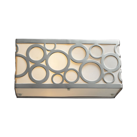 Retrovia 1 Light Vanity In Polished Nickel