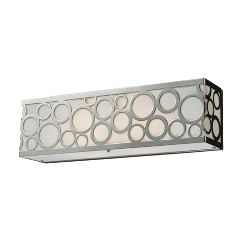 Retrovia 2 Light Vanity In Polished Nickel