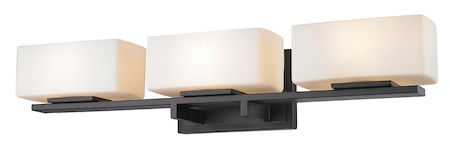 Z-Lite Kaleb 3 Light Vanity Light 3029-3V-BRZ-LED