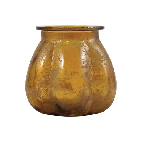 Picalo 6.4-Inch Vase In Textured Honey