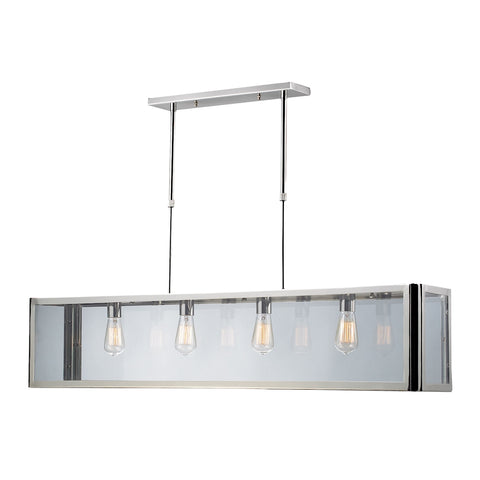 Parameters 4 Light Island In Polished Nickel