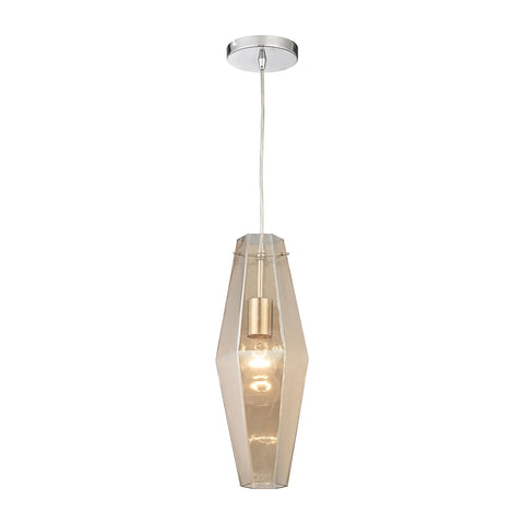 Pelham 1 Light Pendant In Polished Chrome