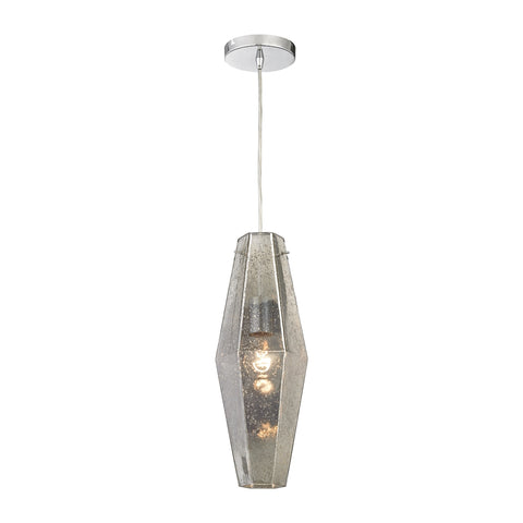 Pelham 1 Light Pendant In Polished Chrome