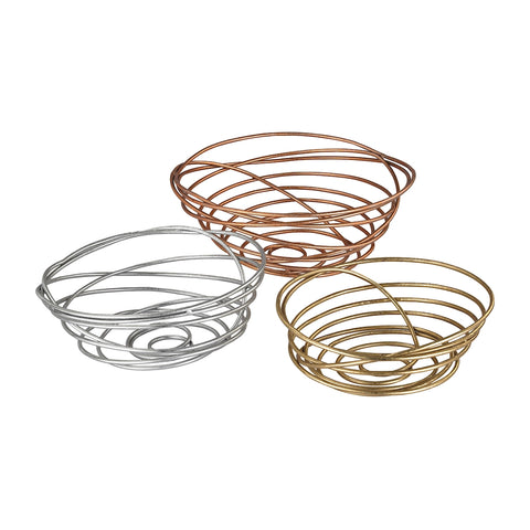 Metallic Whirlpool Bowls