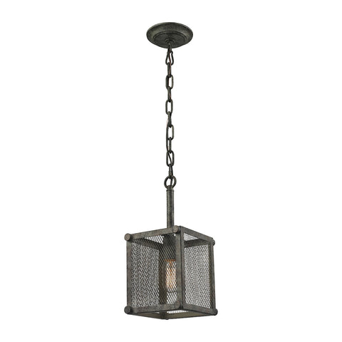 Perry 1 Light Pendant In Malted Rust