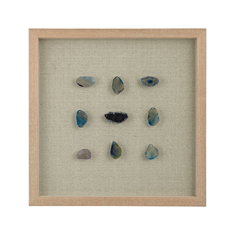 Blue Agate Shadow Box