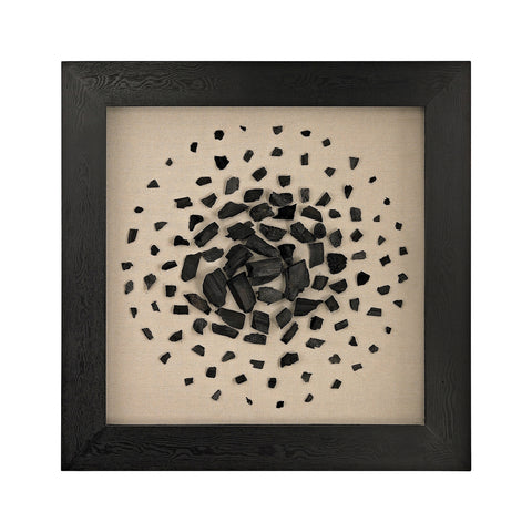 Black And White Carbon Shadow Box