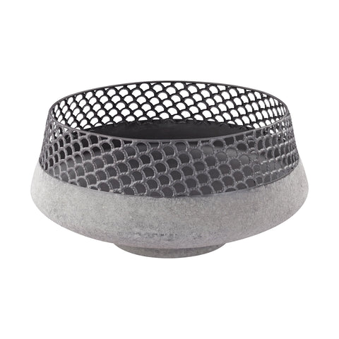 Pewter And Metal Bowl