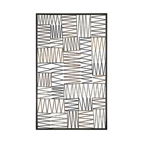 Heavy Metal Wire Work Wall Panel