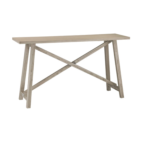 Driftwood Finish Console