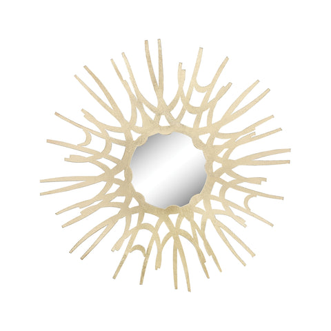 Coban Wall Mirror In Gold Leaf