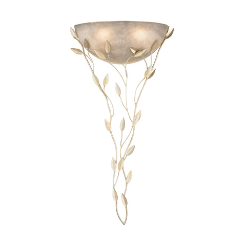 Vineland 2 Light Wall Sconce In Aged Silver