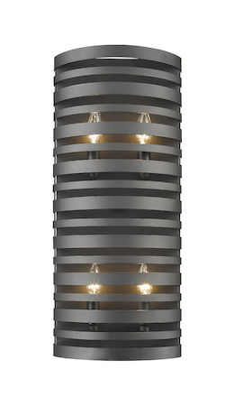 Z-Lite Memphis 4 Light Wall Sconce 441-4S-BRZ