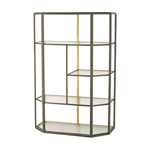 Industrial Era Shelving Unit