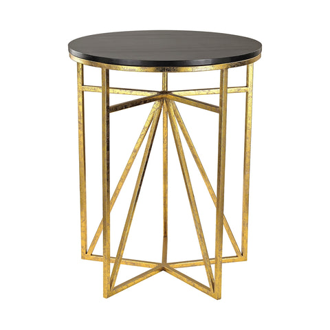 Geometric Accent Table