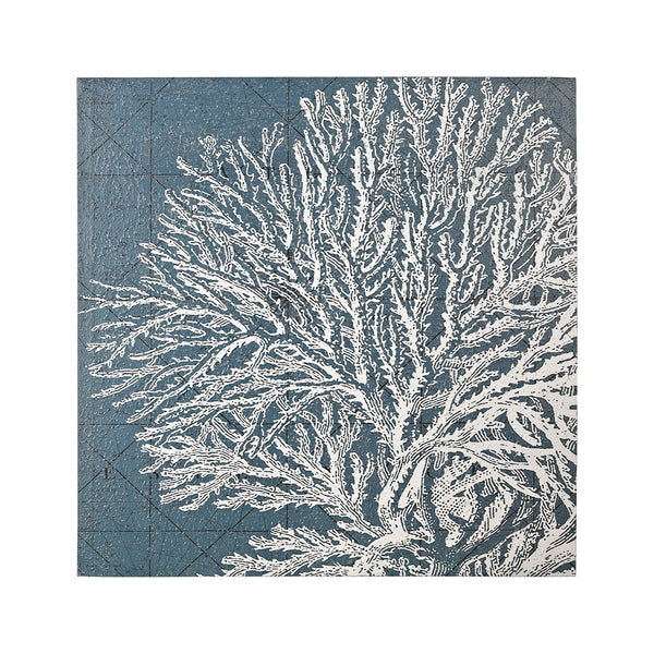 White Coral Print