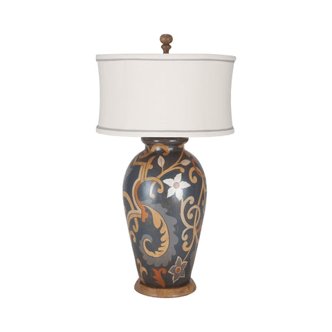 Terra Cotta Table Lamp I In Artisan Stain