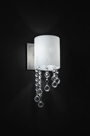 Z-Lite Jewel 1 Light Wall Sconce 871CH-1S