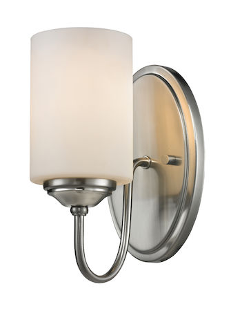 Z-Lite Cardinal 1 Light Wall Sconce 434-1S-BN