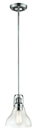 Z-Lite Forge 1 Light Mini Pendant 321-8MP-CH