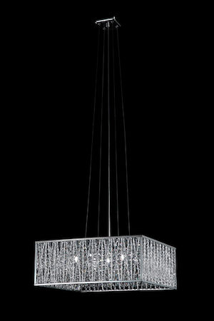 Z-Lite Terra 5 Light Pendant 872CH-P