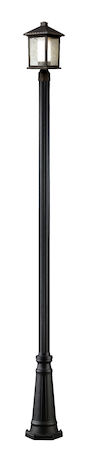 Z-Lite Mesa Outdoor Post Light 524PHM-519P-ORB