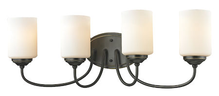 Z-Lite Cardinal 4 Light Vanity 414-4V