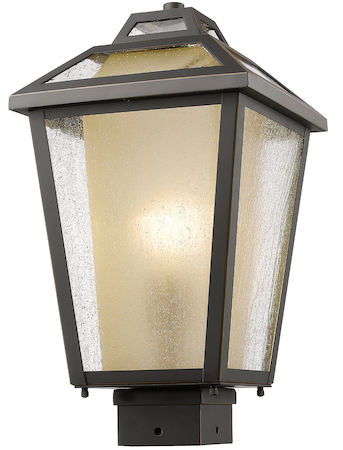 Z-Lite Memphis Outdoor 1 Light Outdoor Post Mount Light 532PHMS-ORB