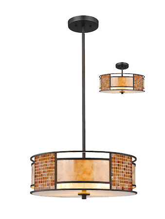Z-Lite Parkwood 3 Light Pendant Z18-55P-C