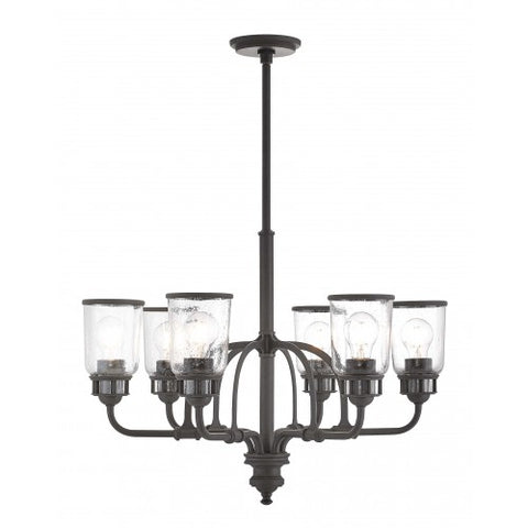 Livex Lighting Lawrenceville 6 Lt BZ Chandelier