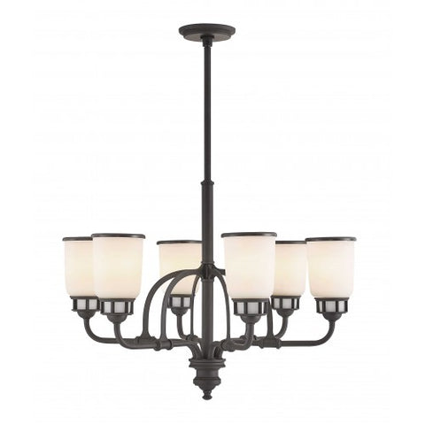 Livex Lighting Lawrenceville 6 Lt BZ Chandelier