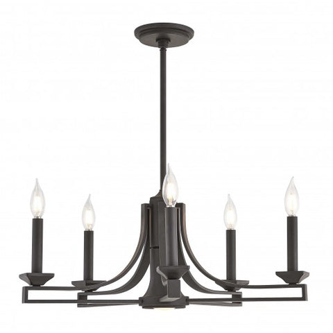 Livex Lighting Trumbull 6 Lt BZ Chandelier