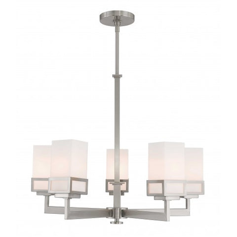 Livex Lighting Harding 5 Lt BN Chandelier