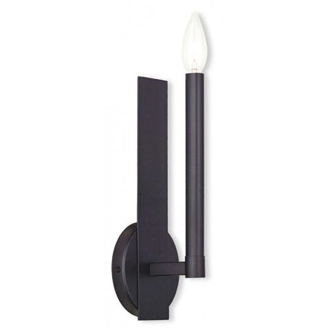 Livex Lighting Alpine 1 Light Bronze Wall Sconce