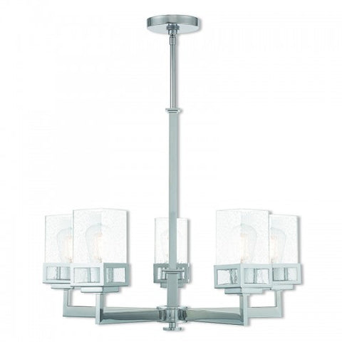 Livex Lighting Harding 5 Lt CH Chandelier