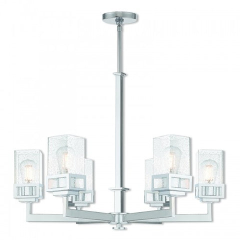 Livex Lighting Harding 6 Lt CH Chandelier