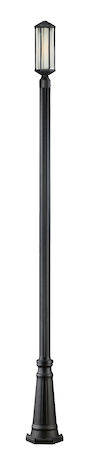 Z-Lite Cylex Outdoor Post Light 525PH-519P-BK