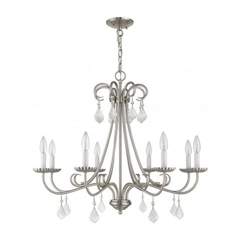 Livex Lighting Daphne 8 Lt BN Chandelier