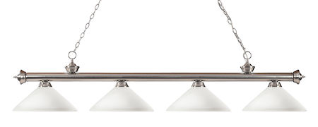 Z-Lite Riviera 4 Light Billiard Light 200-4BN-AMO14