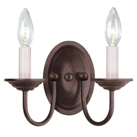 Livex Lighting Coronado 2 Light Imperial Bronze Wall Sconce